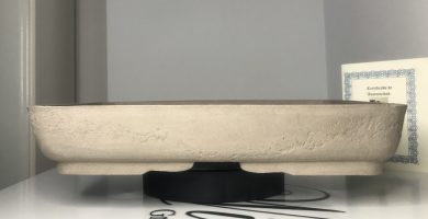 Maceta de autor rectangular Ref. 198